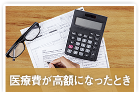 医療費が高額になったとき